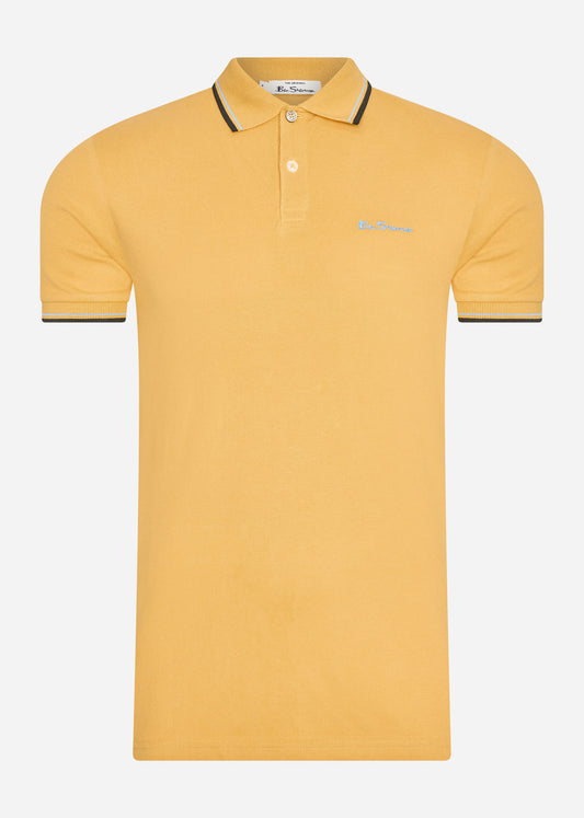 ben sherman polo geel