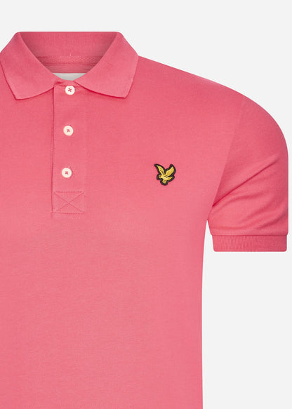 Lyle & Scott Polo's  Plain polo shirt - electric pink 