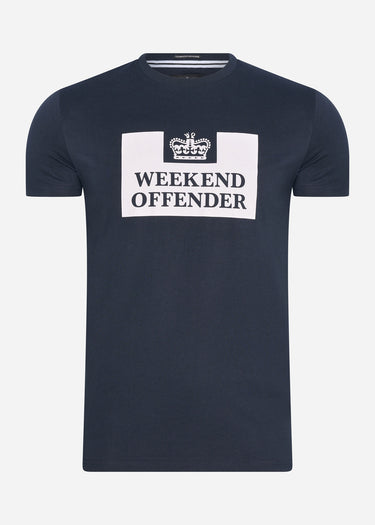 Weekend Offender T-shirts Prison t-shirt - navy