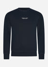 Marshall Artist Truien  Siren crew sweat - navy 