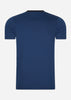 Fred Perry T-shirts  Fine stripe t-shirt - shaded cobalt navy 