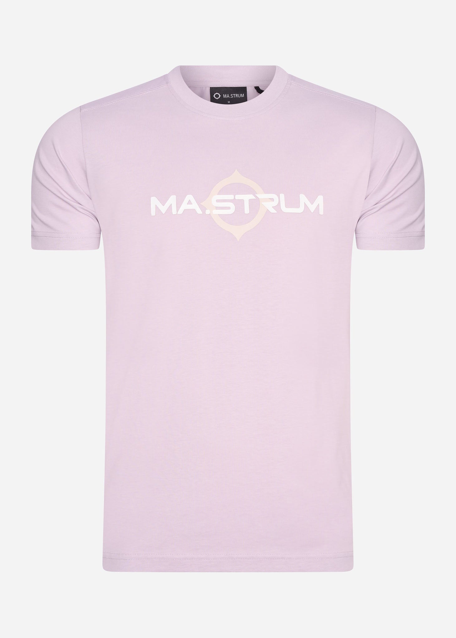 MA.Strum T-shirts  SS logo print tee - thistle 