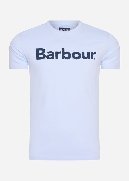 Barbour T-shirts  Logo tee - heritage blue 