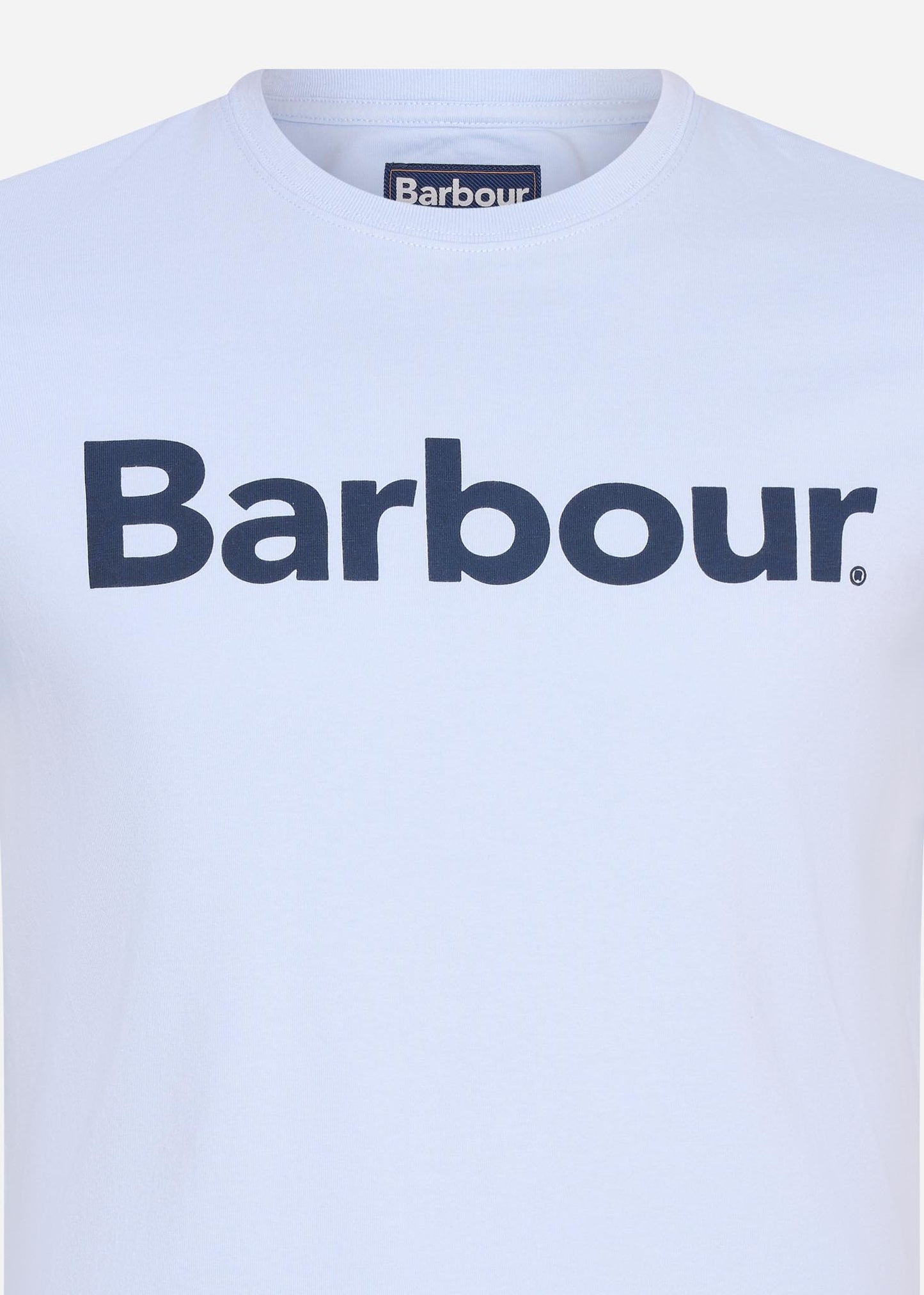 Barbour T-shirts  Logo tee - heritage blue 