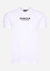 Barbour International T-shirts  Formula tee - white 