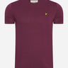 Lyle & Scott T-shirts  Plain t-shirt - burgundy 