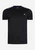 Fred Perry T-shirts  Taped ringer t-shirt - black black 