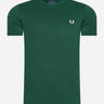 Fred Perry T-shirts  Ringer t-shirt - ivy 