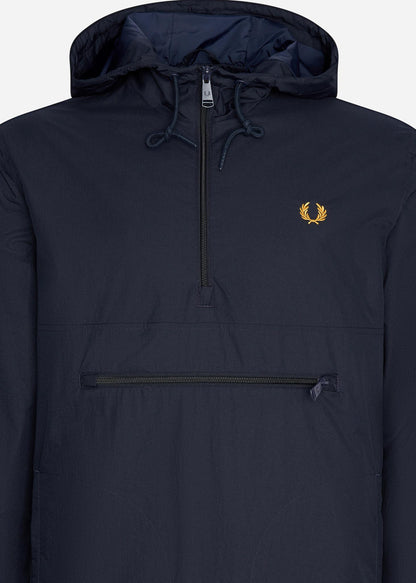 Fred Perry Jassen  Half zip hooded cagoule - navy 