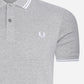 fred perry polo grijs 