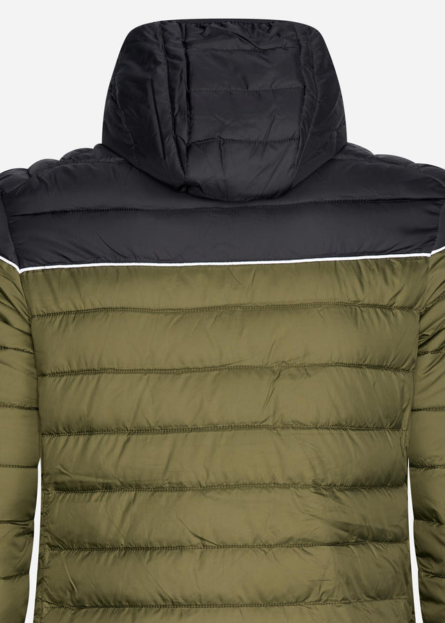 Ellesse Jackets  Lombardy 2 padded jacket - black khaki 