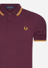 Fred Perry Polo's  Twin tipped fred perry shirt - mahogany maize 