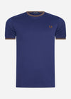 Fred Perry T-shirts  Twin tipped t-shirt - french navy 