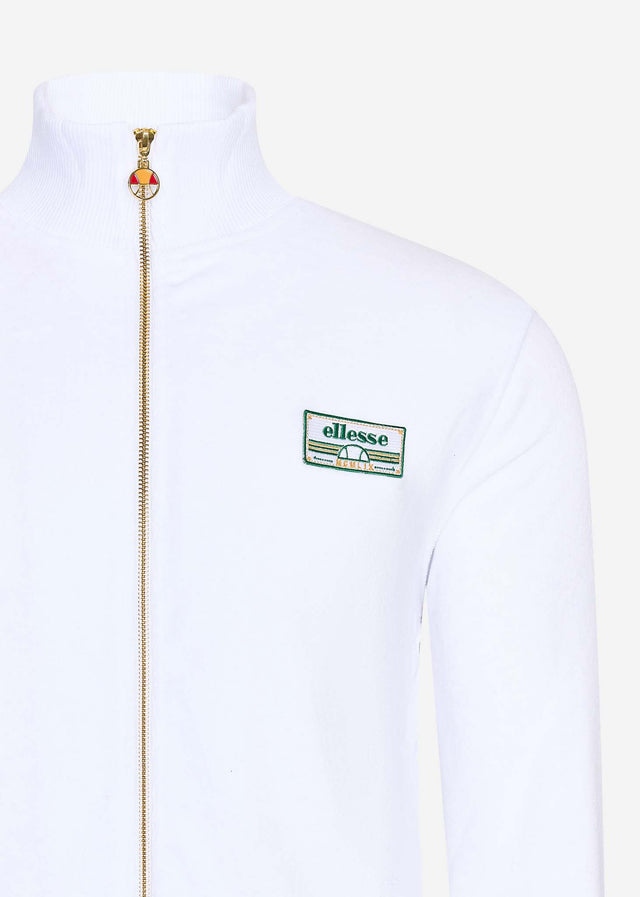 Ellesse Cardigans  Fallo track top - white 