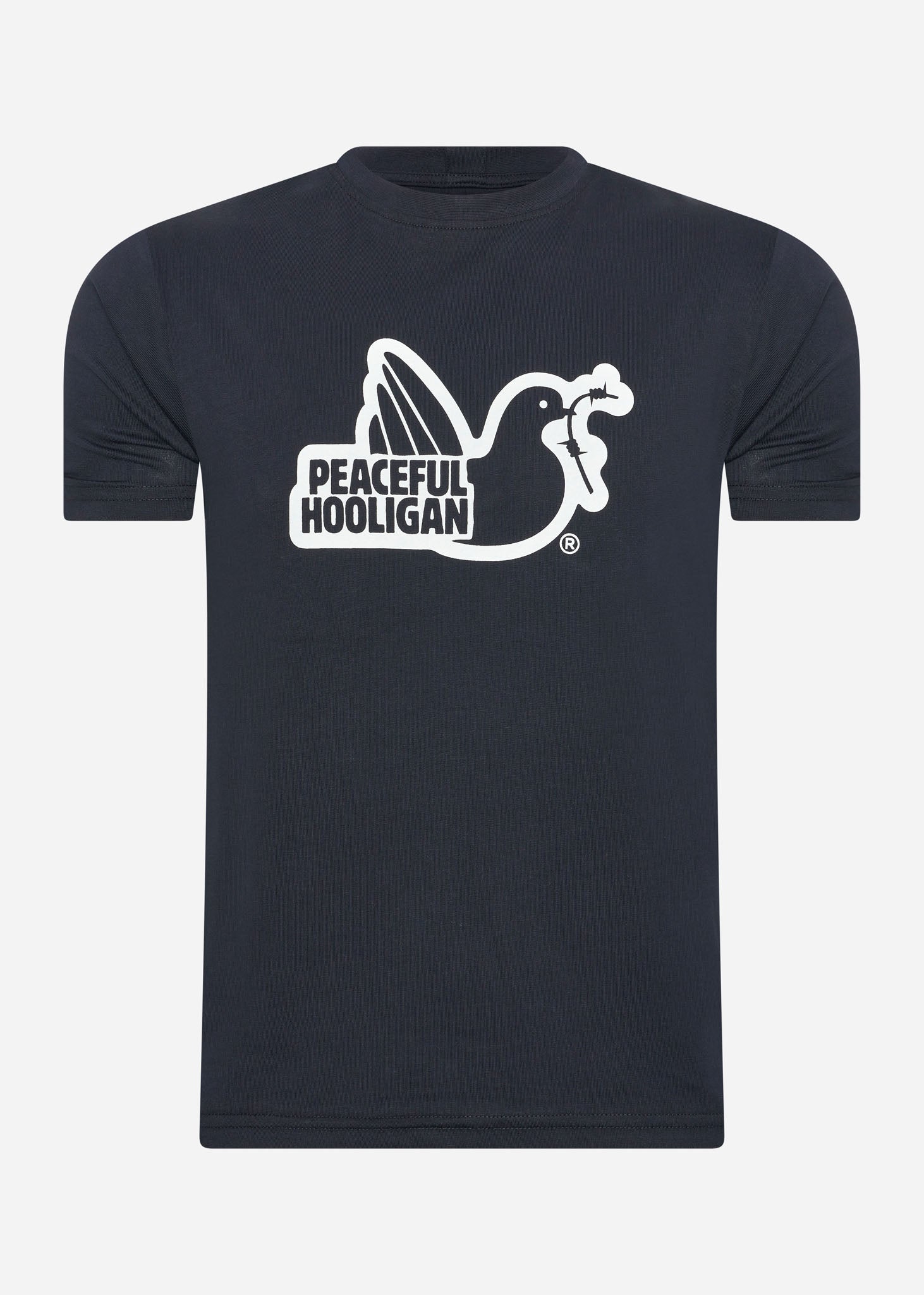 Peaceful Hooligan T-shirts  Outline - navy 