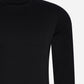fred perry roll neck top black