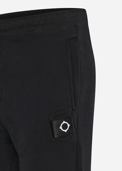 MA.Strum Korte Broeken  Core sweat short - jet black 