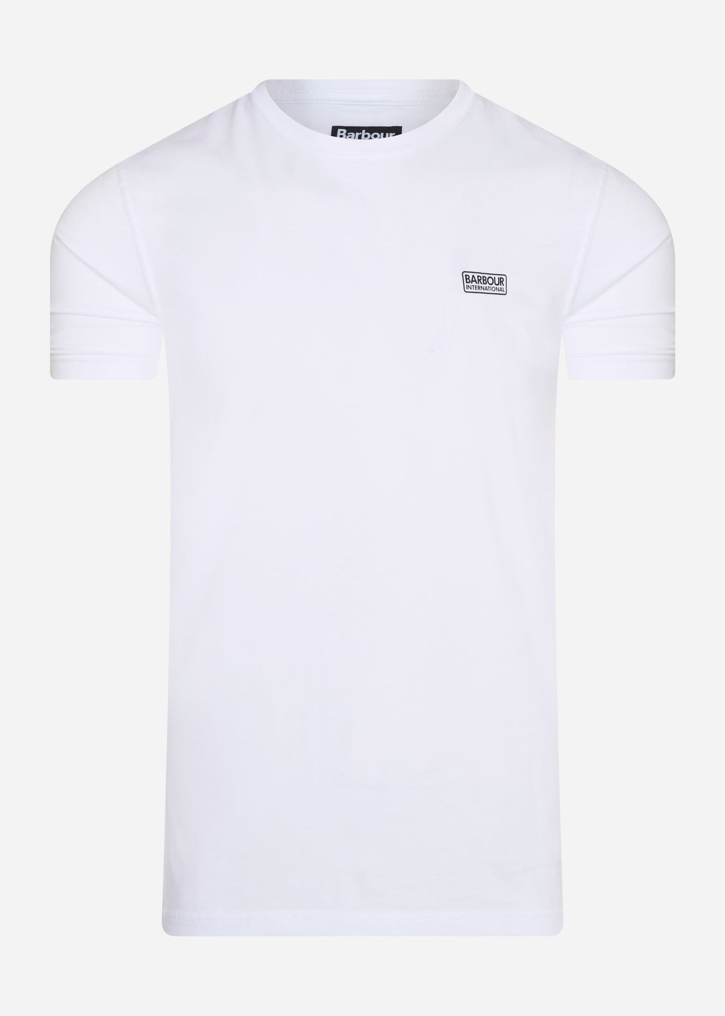 barbour international t-shirt wit