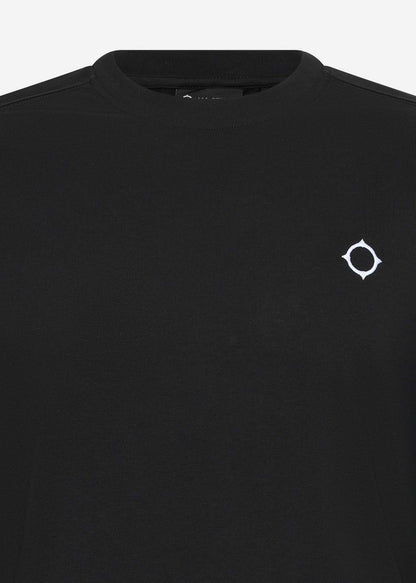 MA.Strum Longsleeve Tees  LS icon tee - jet black 