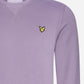 Crew neck sweatshirt - billboard purple - Lyle & Scott