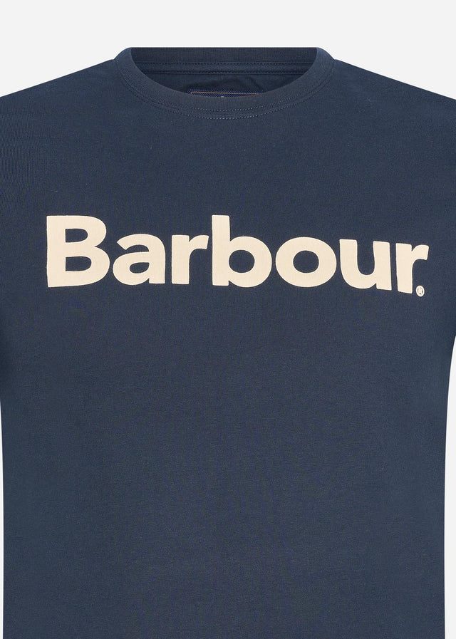 Barbour T-shirts  Logo tee - new navy 