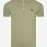 Lyle & Scott Polo's  Plain polo shirt - moss 