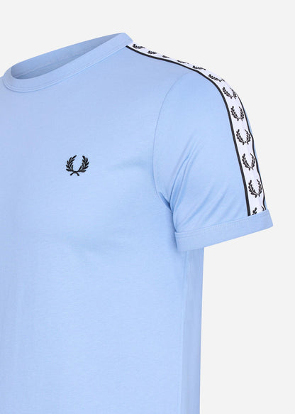 Fred Perry T-shirts  Taped ringer t-shirt - sky 