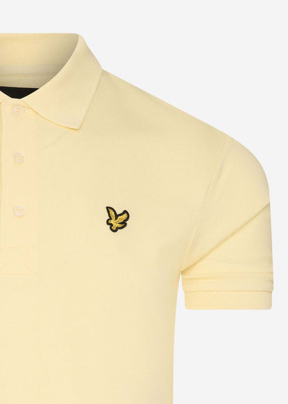 Lyle & Scott Polo's  Plain polo shirt - lemon 