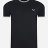 Fred Perry T-shirts  Twin tipped t-shirt - black 