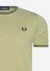 Fred Perry T-shirts  Twin tipped t-shirt - sage green 