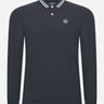 Peaceful Hooligan Longsleeve Polo's  Phantom ls polo - navy 