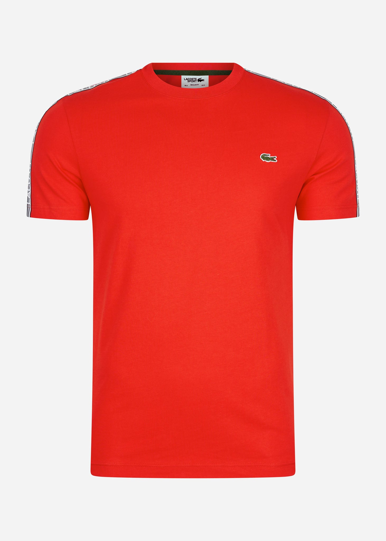 Lacoste T-shirts  Contrast stripe t-shirt - corrida 