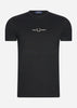 Fred Perry T-shirts  Embroidered t-shirt - black 