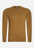 Lyle & Scott Truien  Cotton merino crew jumper - anniversary gold 