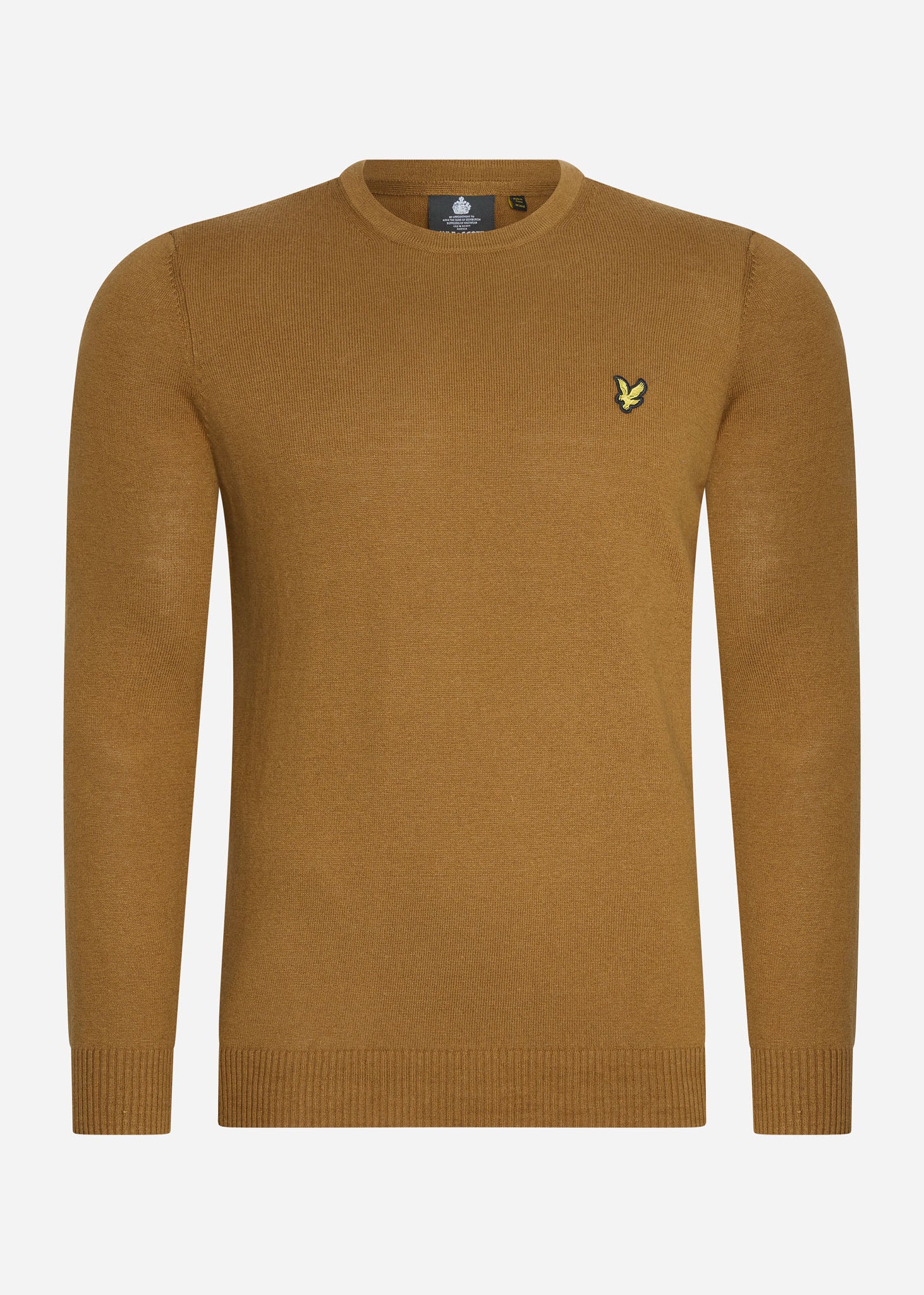 Lyle & Scott Truien  Cotton merino crew jumper - anniversary gold 