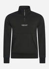 Marshall Artist Truien  Siren 1/4 zip - black 