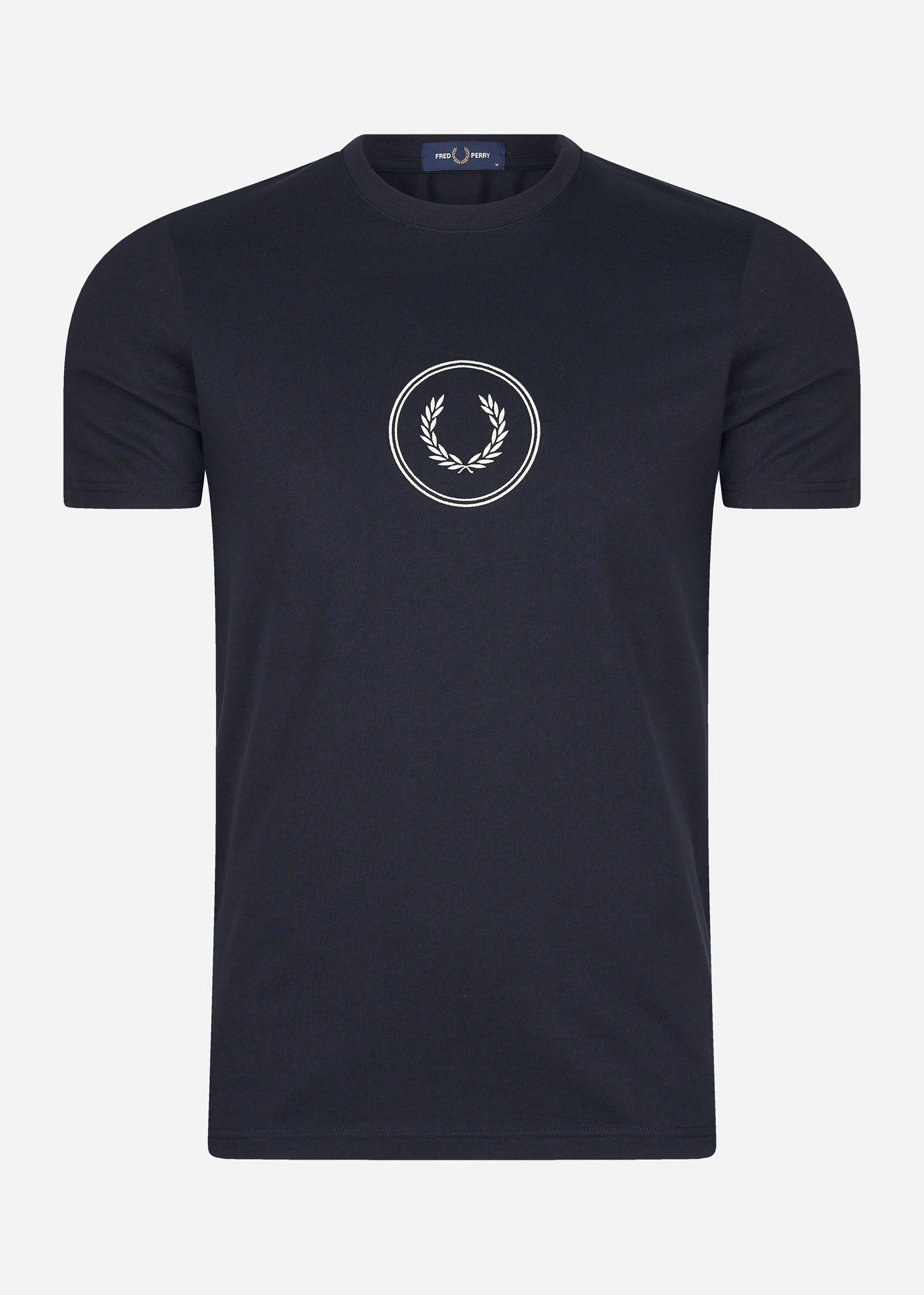 Fred Perry T-shirts  Circle branding t-shirt - navy 