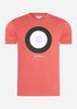 Ben Sherman T-shirts  Signature target tee - raspberry 