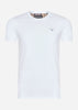 Barbour T-shirts  Tartan sports tee - white 