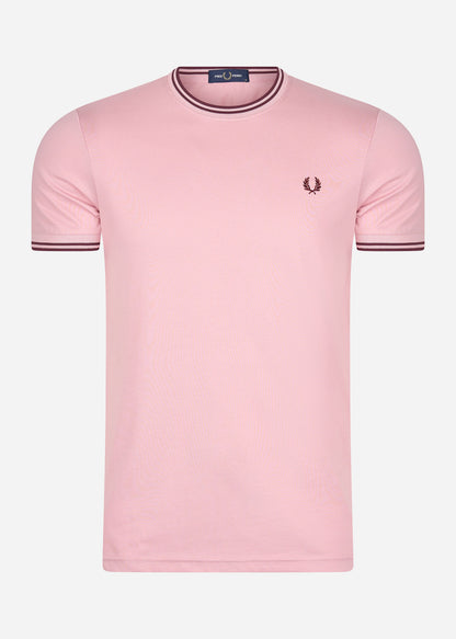 Fred Perry T-shirts  Twin tipped t-shirt - chalky pink 