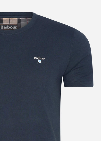 Barbour T-shirts  Tartan sports tee - new navy 