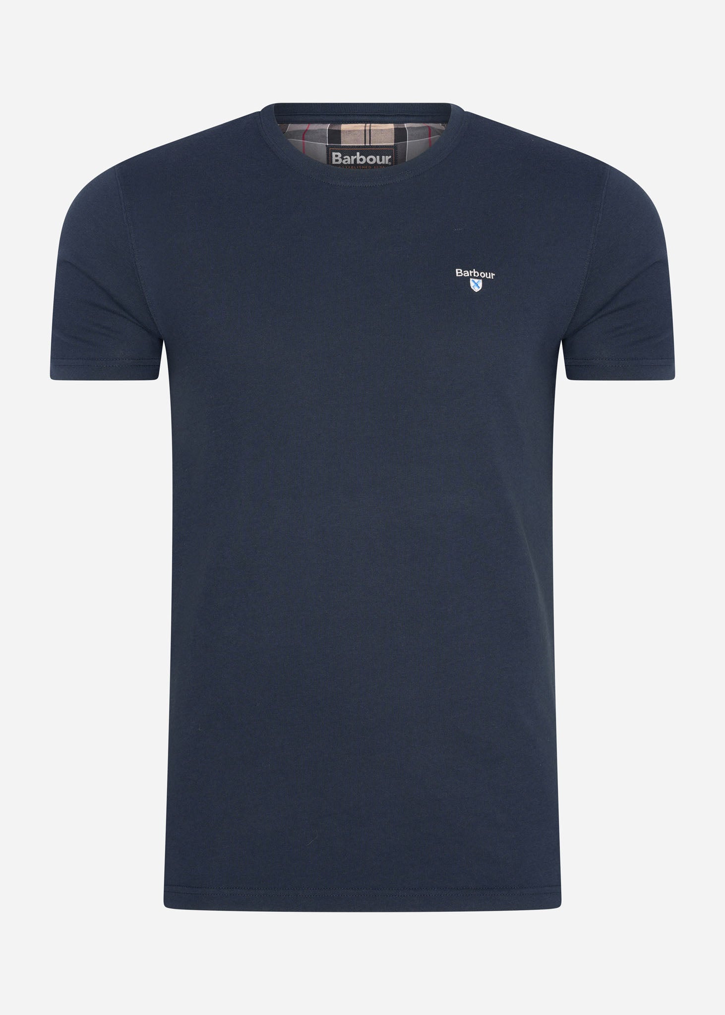 Barbour T-shirts  Tartan sports tee - new navy 