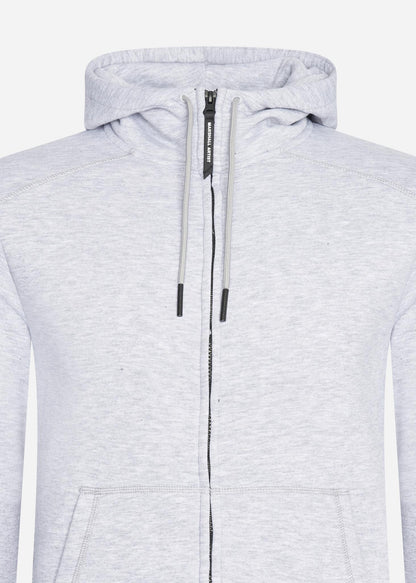 Marshall Artist Vesten  Siren full zip hood - grey marl 