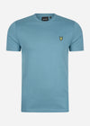 Lyle & Scott T-shirts  Plain t-shirt - skipton blue 