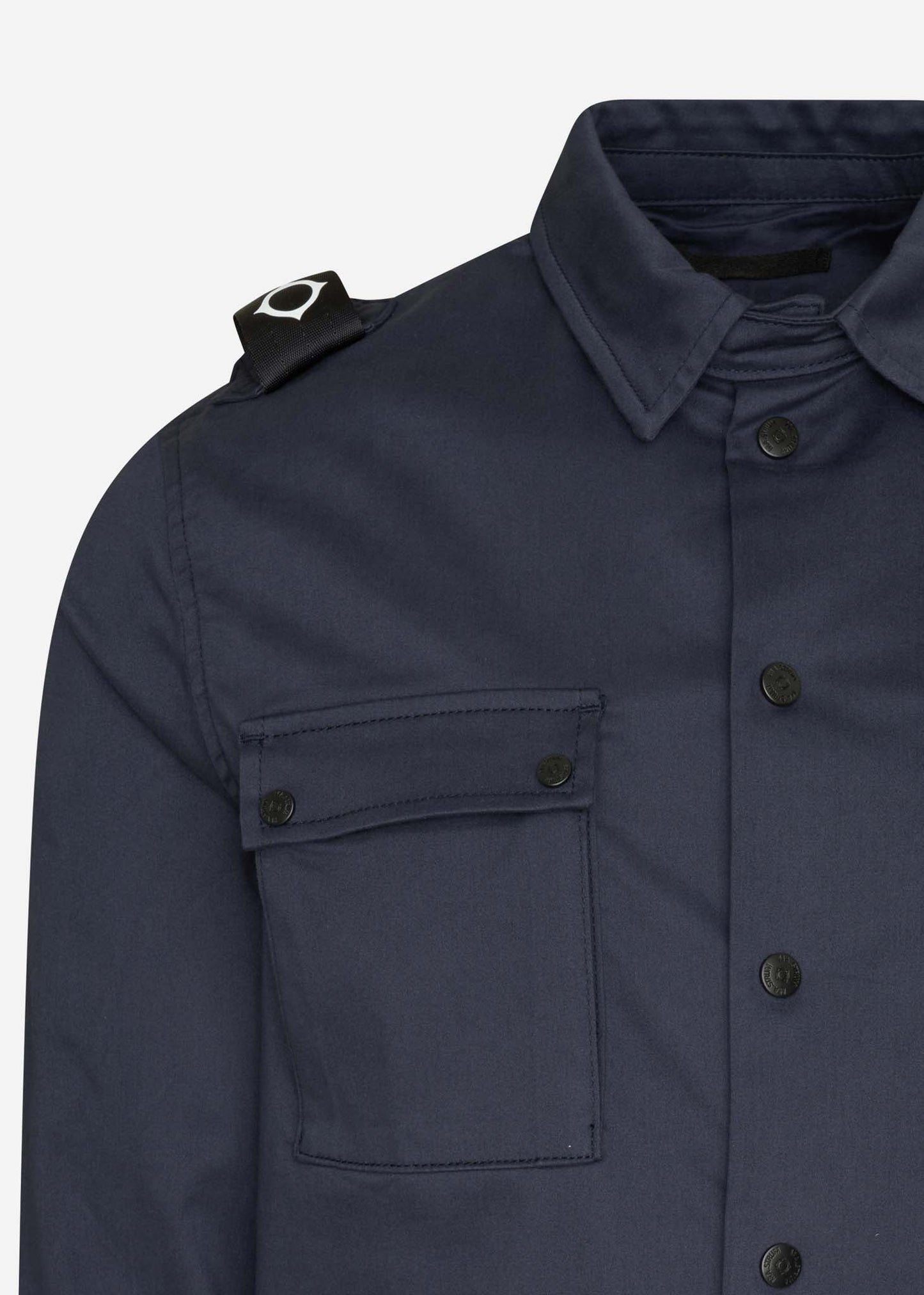 DH two pocket overshirt - ink navy