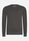 Lyle & Scott Truien  Crew neck sweatshirt - gunmetal 