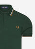 Fred Perry Polo's  Twin tipped polo - evergreen 