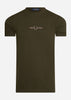 Fred Perry T-shirts  Embroidered t-shirt - hunting green 