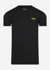 Barbour International T-shirts  Essential small logo tee - black 