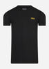 Barbour International T-shirts  Essential small logo tee - black 